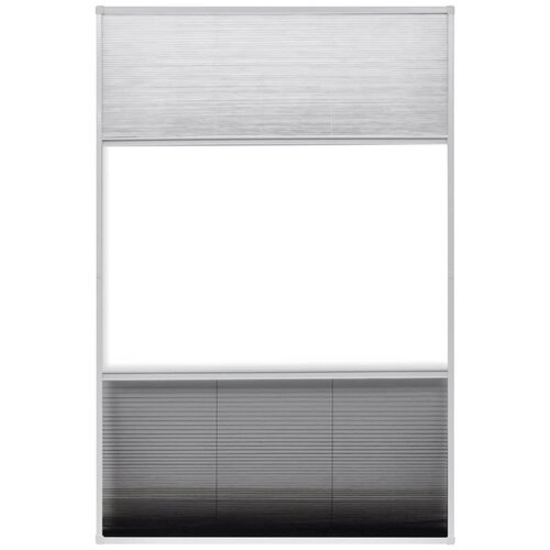  Zaslon Protiv Insekata za Prozore Aluminijski 80x120 cm sa Sjenilom Slike