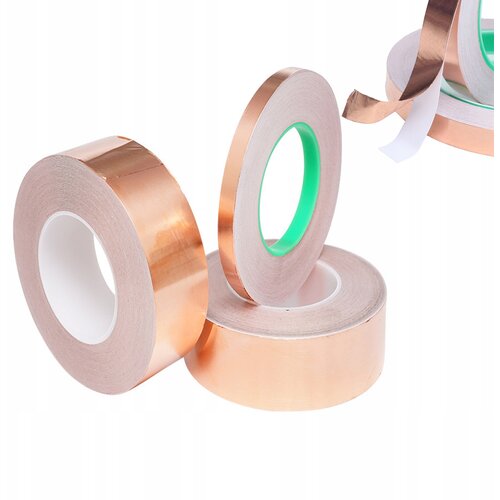 Rosfix Kovinska trak 5mm x 50m (debelina 0,05mm) - enostransko prevodna, (21655091) Slike