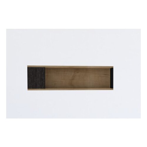 Hanah home Meedo - Atlantic Atlantic PineAnthracite Wall Shelf Cene