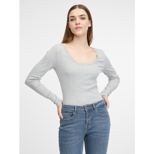 Orsay Cream women&amp;#039;s long-sleeved T-shirt - Women&amp;#039;s Slike