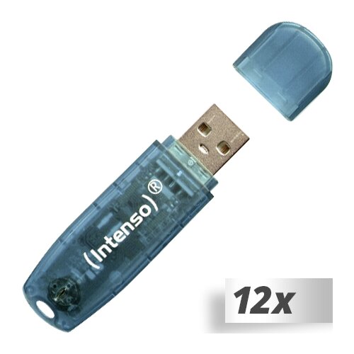 Intenso 12x1 rainbow line 4GB usb stick 2.0 Slike