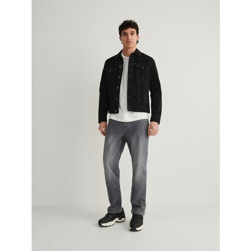 Reserved kavbojke regular fit - siva Cene
