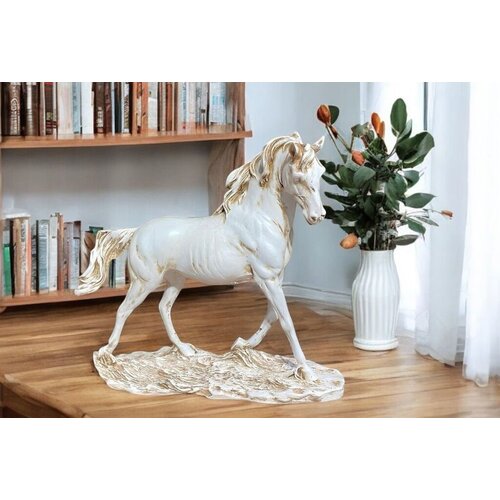 Aberto Design dekorativna figura CY0381, 30x12x43 cm, boja slonovače Cene
