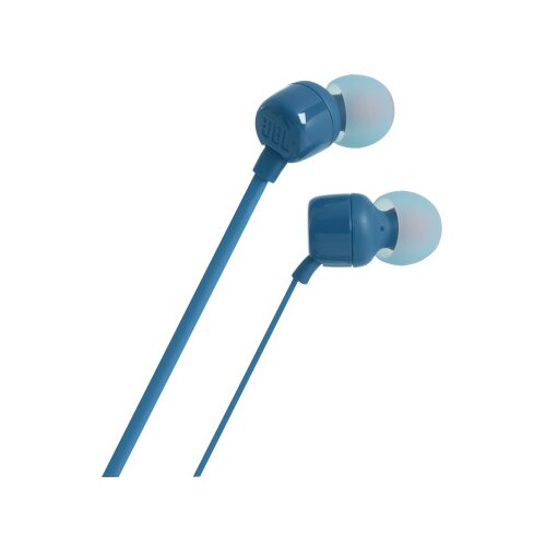 JBL T110E, u&scaron;esne slu&scaron;alke z mikrofonom in upravljanjem z eno tipko, modre Cene