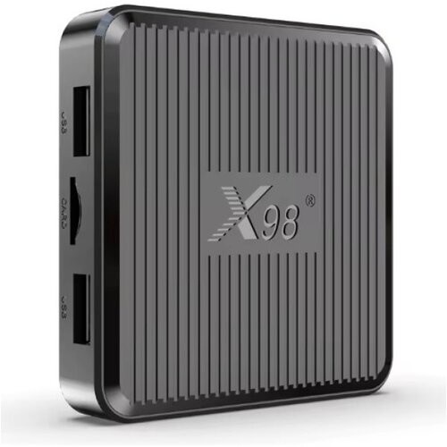 Gembird GMB-X98Q 2/16GB + daljinski BLUE (odvojen) S905W2 quad, Mali-G31MP2 4K, Android 11.0 programirajuci Slike