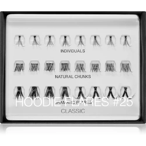 Huda Beauty Classic trepavice za lijepljenje Hoodie Flares 2x3,4 cm