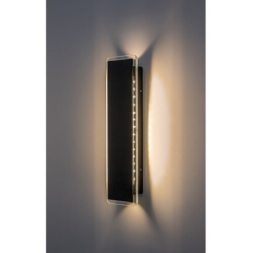 Rabalux 77077 - LED spolja&amp;scaron;nje zidno svetlo PEMBA LED/18W/230V IP54 crno Slike