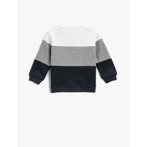 Koton Printed Sweatshirt Crew Neck Slike