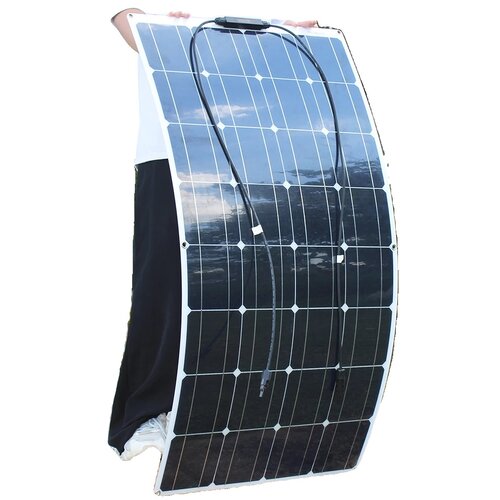 ASUNERGE 100W fleksibilni solarni panel, visoka učinkovitost, lahek in vodoodporen, 100w solarni panel, (5000157006) Slike