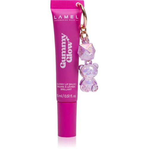 LAMEL Gummy Glow Glossy Lip Balm balzam za sijoče ustnice odtenek 01 15 ml Slike