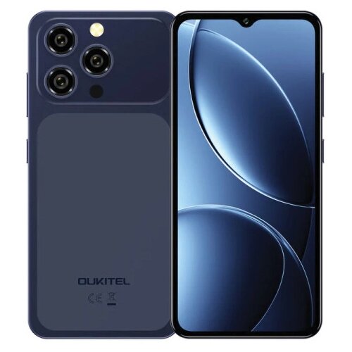 Oukitel C17 blue smart phone 4G/Quad-Core/6.52&amp;quot;HD/128GB/4GB/13M/5MP/5000mAh/Android 16 Slike