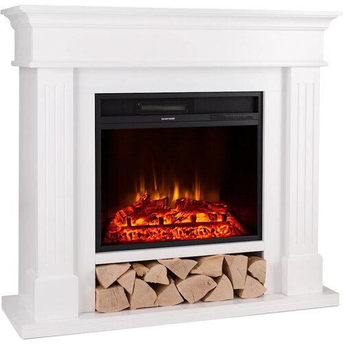 Klarstein las pilas električni kamin grijač s ventilatorom 900/1800W tjedni timer daljinski upravljač Cene