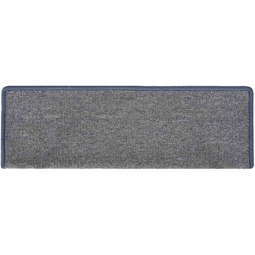  Prostirke za stepenice 15 kom 65x21x4 cm svijetlo sive i plave pravokutne rubove Slike