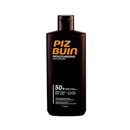 Piz Buin Moisturising Sun Lotion SPF50+ mleko za sončenje z vlažilnim učinkom 200 ml Cene
