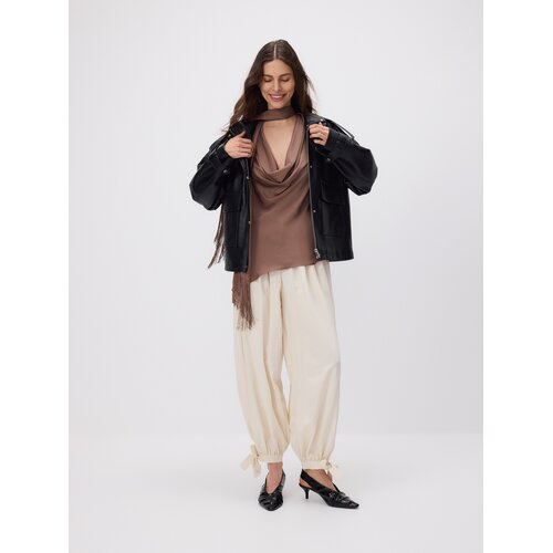 Reserved LADIES` BLOUSE - smeđesivo Cene