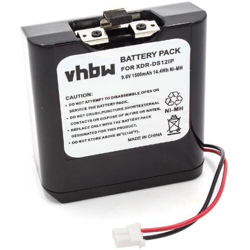 VHBW Baterija za Sony XDR-DS12iP / RDP-XF100iP / RDP-XF300iP, 1500 mAh Slike