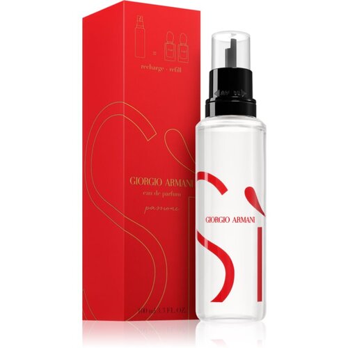Armani S&amp;igrave; Passione parfemska voda zamjensko punjenje za žene 100 ml Slike