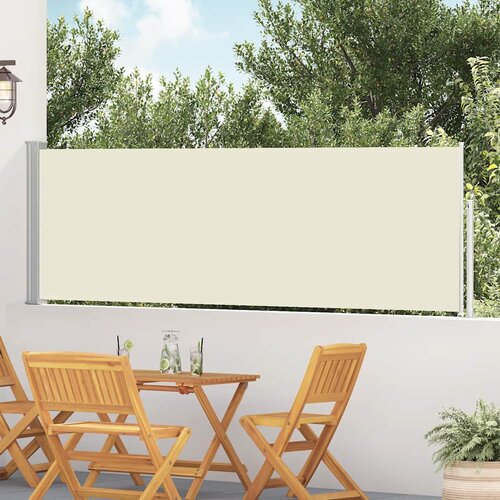  Uvlačiva bočna tenda za terasu 100 x 500 cm krem Cene