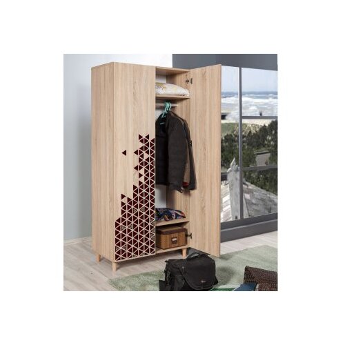 Hanah home Ormar Stil 90x192x52cm Hrast Cene