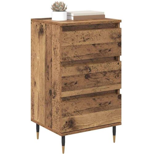 vidaXL Kreveta s ladicama Staro drvo 35 x 40 x 70 cm Konstruirano drvo Cijene