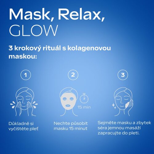 Weleda EXO BOOST Collagen maska u maramici - 20 ml Slike