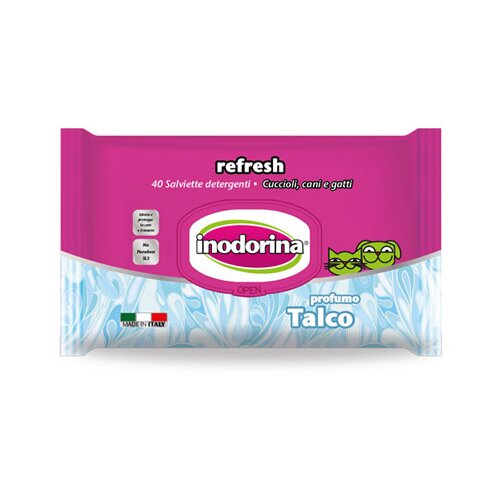 Inodorina Refresh Talcum vlažni robčki 40 kos Cene