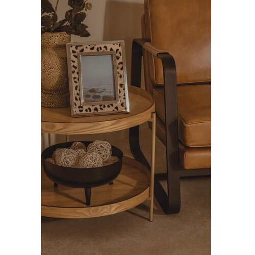 Premier Housewares Okrogla stranska mizica &amp;oslash; 60 cm Viborg &amp;ndash; Slike