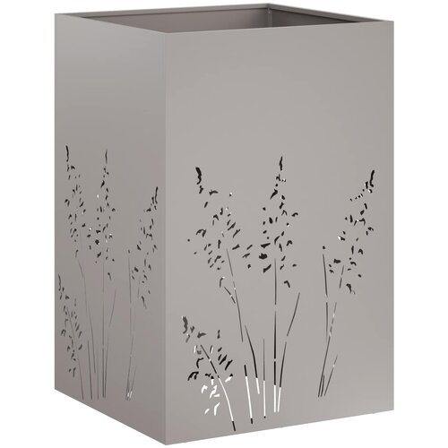  Vrtna saksija Rđa 50 x 50 x 75 cm Otporni čelik Slike