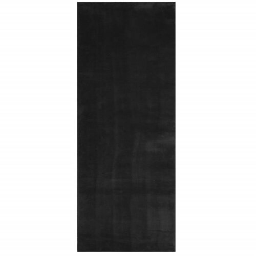 Maison Chic Preproga, Rug s kratkimi vlakni mehka pralna črna 80x200 cm, (22121186) Slike