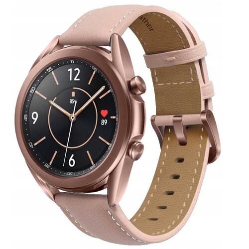 Spacecase usnjen pa&scaron;k za uro 20 mm roza za apple watch, (21969494) Cene