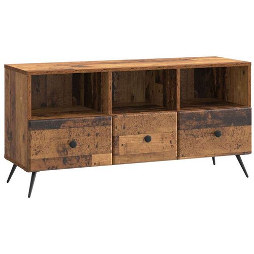 TV ormar Staro drvo 102 x 34 5 x 50 cm Konstruirano drvo Cene