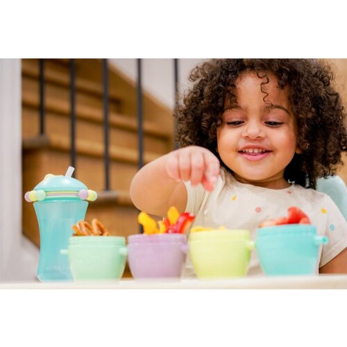 Melii Abacus Straw Sippy Cup skodelica s slamico Mint 340 ml Slike