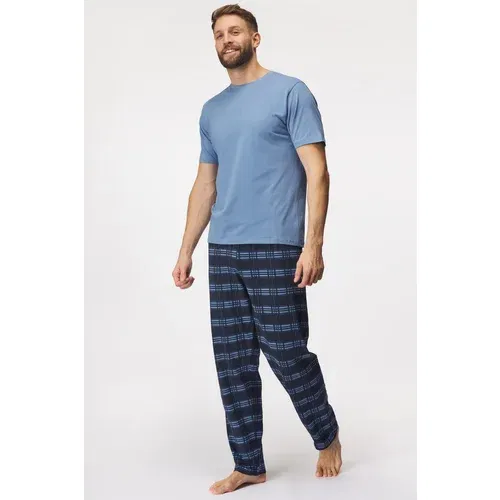 MEN-A Pamučna pidžama Holiday duga