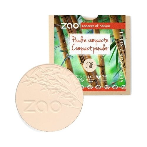 Zao dopunski kompaktni puder - 306 Porcelain Cijene