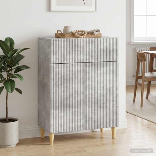  Kreveta Betonska siva 66 x 34,5 x 90 cm Konstruirano drvo Cijene