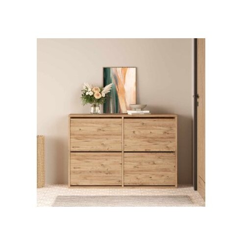 Hanah home Cipelarnik Toledo Walnut Slike