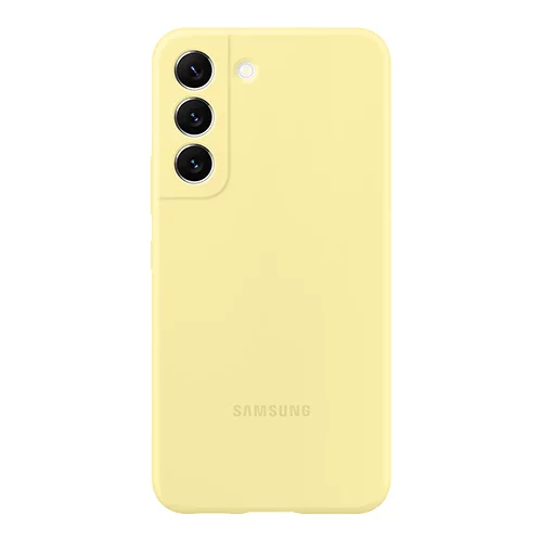 Samsung Silikonski etui za Galaxy S22, rumen