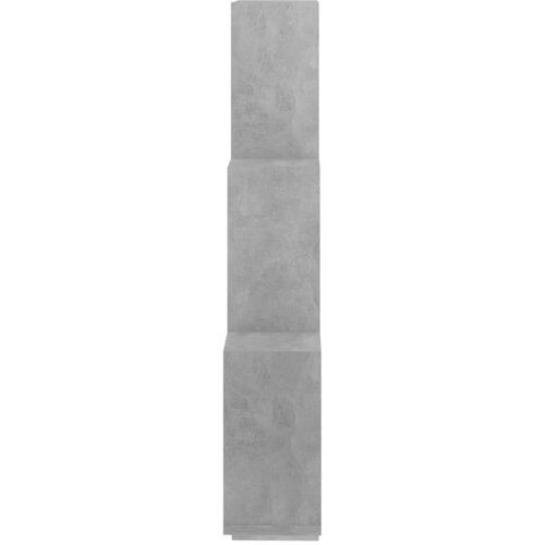  Kockaste zidne police boja betona 78x15x93 cm konstruirano drvo Slike