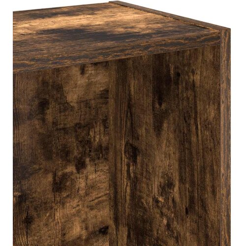  Regal za knjige boja hrasta 80x24x76 cm konstruirano drvo Slike