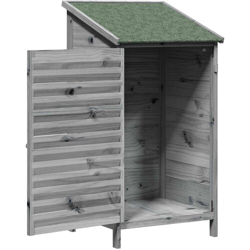  Vrtna &amp;Scaron;upa Siva 59 x 56 x 113,5 cm Čvrsto drvo jele Slike