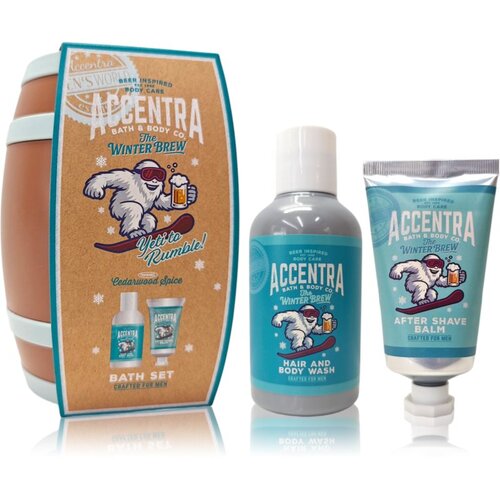 Accentra The Winter Brew Bath Set poklon set za mu&scaron;karce 1 kom Cijene