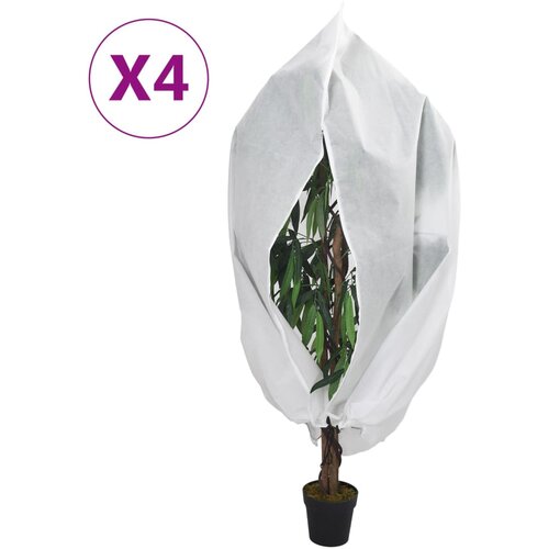 vidaXL Navlake za biljke od flisa s patentom 4 kom 70 g/m² 3 93x3 m Cijene