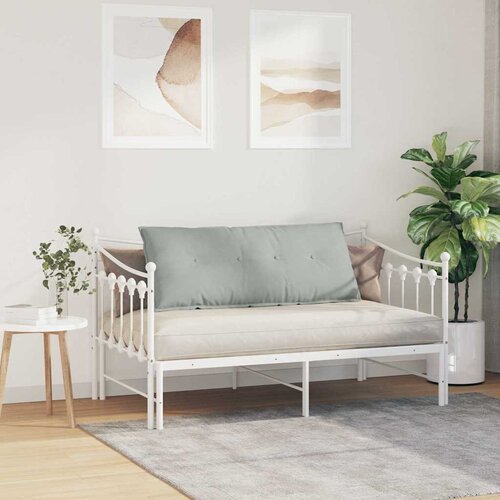  Jastuk za leđa Svijetlo siva 120 x 50 cm Kordura tekstil Slike