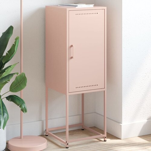 vidaXL Visoka omara roza 36x39x107 cm jeklo Cene