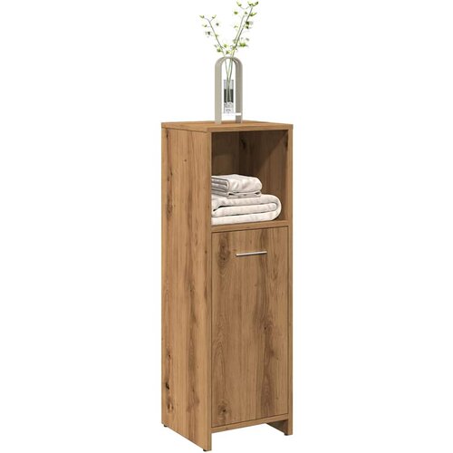 vidaXL kopalniška omarica artisan oak 30x30x95 cm inženirski les Cene
