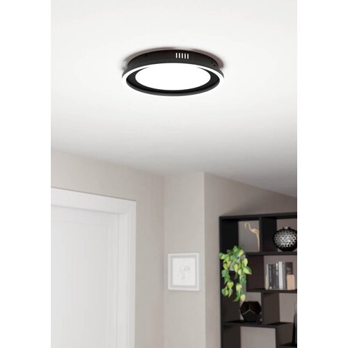 Eglo LED plafonjera Calagrano 900601, 11,5 W, s daljinskim, crna/bijela, &Oslash;38 cm Cijene
