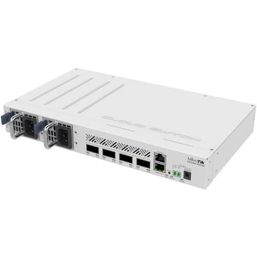 MikroTik (CRS504-4XQ-IN) CRS504, RouterOS L5, cloud ruter switch Cene