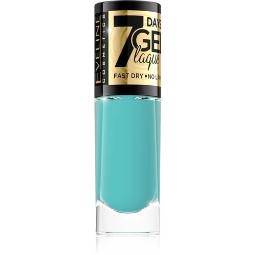 Eveline Cosmetics 7 Days Gel Laque Nail Enamel gel lak za nohte brez uporabe UV/LED lučke odtenek 86 8 ml