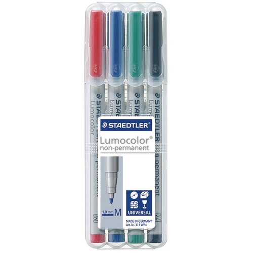 Staedtler Marker Lumocolor 315 WP4 1,0 mm, 4 kosi Cene