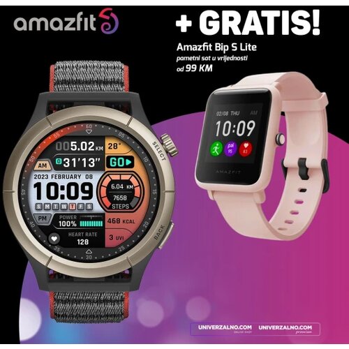 Amazfit Cheetah Pro, Runtrack Black + Bip S lite Slike
